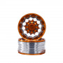 1.9" Aluminum Beadlock Crawler Wheels 4pcs -Bright Orange
4pcs/set