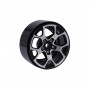 2.0" Aluminum Beadlock Crawler Wheels 4pcs -Sliver Black
4pcs/set