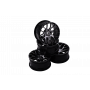 2.0" Aluminum Beadlock Crawler Wheels 4pcs -Sliver Black
4pcs/set