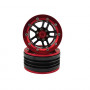 1.9" Aluminum Beadlock Crawler Wheels 4pcs - Red Ring

4pcs/set