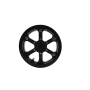 1.9" Aluminum Beadlock Crawler Wheels 4pcs - Cool C 4pcs/set BLACK