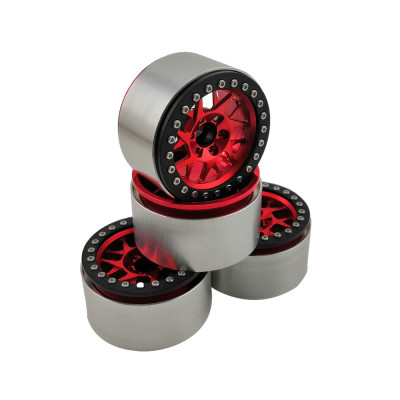 2.2'' Aluminum Beadlock Crawler Wheels 4pcs - KM12
DTCW02201A: Red
4pcs/set