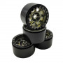 2.2'' Aluminum Beadlock Crawler Wheels 4pcs - BUCK 4pcs/set INK