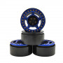 2.2'' Aluminum Beadlock Crawler Wheels 4pcs - Cover 4pcs/set BLUE