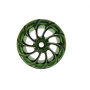 2.2'' Aluminum Beadlock Crawler Wheels 4pcs - Cool Fire 4pcs/set GREEN