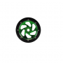 2.2'' Aluminum Beadlock Crawler Wheels 4pcs - Shadow 4pcs/set GREEN