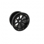2.2'' Aluminum Beadlock Crawler Wheels 4pcs - Flower 4pcs/set BLACK