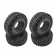 Crawler Tires with Foams for 1.9" Wheels C
113x45mm
4pcs/set