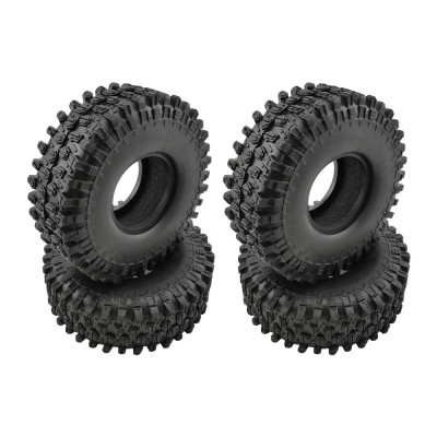 Crawler Tires with Foams for 1.9" Wheels E
120x43mm
4pcs/set