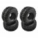 Crawler Tires with Foams for 1.9" Wheels F
120x50mm
4pcs/set