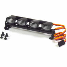 LED Square Roof Light 4 Spotlight for RC Cars
102x21x28.5mm