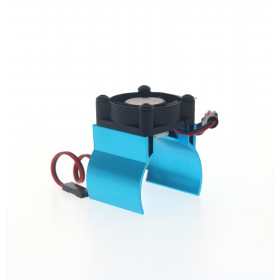 36mm Alu RC Car Motor Cooling Fan with Heatsink 30*30MM Blue