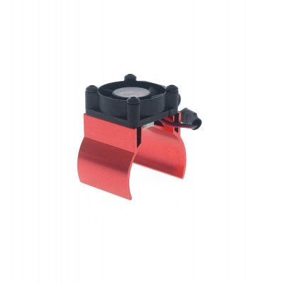 36mm Alu RC Car Motor Cooling Fan with Heatsink 30*30MM Red