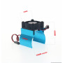 36mm Alu RC Car Motor Cooling Fan with Heatsink 30*30MM Purple
