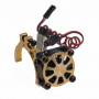 36mm Alu RC Car Motor Cooling Fan with Heatsink 60*30*30MM Yellow