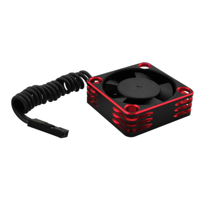 Aluminium 25x25 Fan for ESC and Motor Red