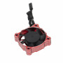Aluminium 40x40 Fan for ESC and Motor Red