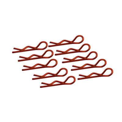 Color Bodyshell R Clips
DTEL01004B: 1/10 Stock size / color
10pcs/bag (same color) Orange