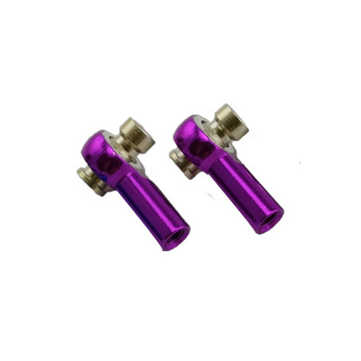 M3 Rod Ends 18x4.6mm
Screw Hole: M3 10pcs/bag Purple