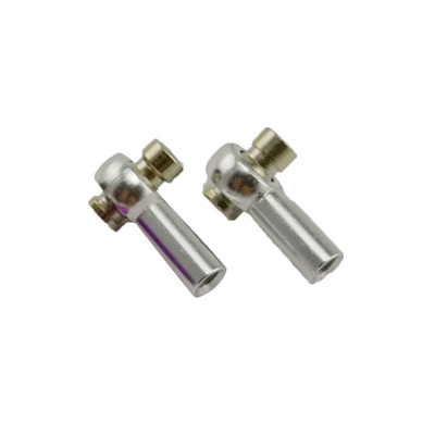 M3 Rod Ends 18x4.6mm
Screw Hole: M3 10pcs/bag Silver