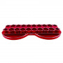 20 Holes Aluminum RC Tool Stand for Screwdrivers 230x84x20mm Red
