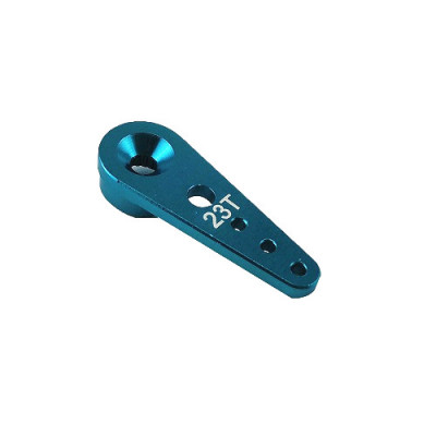 Aluminum RC Servo Horns - 25T 31mm, L20/18/14mm, Blue