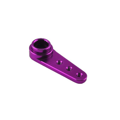 Aluminum RC Servo Horns - 25T 28mm, L20/15/10mm, Rose