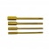 Titanium Nut Driver Tips 4pcs (6.35mm/1/4)BOX 4.0/5.5/7.0/8.0mm L100mm 4pcs/set