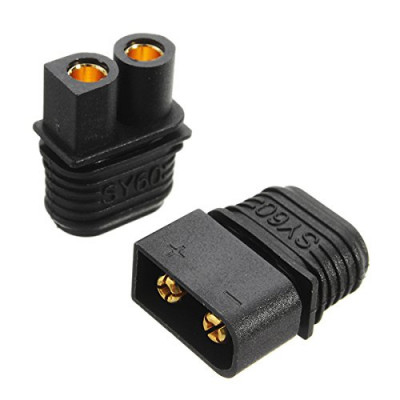 SY60 (compatible to XT60) Plug Male and Female 

5 pair/bag (20pcs)