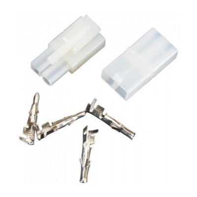 Tamiya 6.2 Pitch Plug Male and Female
5 pair/bag (30pcs)