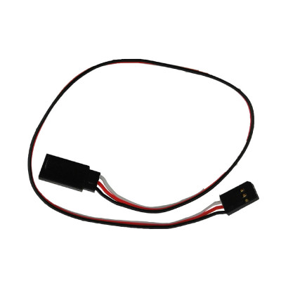 Servo Wire FUTABA Male to FUTABA Male 
1pcs/bag (1pcs) 26AWG L150mm