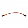 Servo Extension Wire Twisted FUTABA Male to FUTABA Male 1pcs/bag 22AWG L75mm