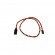 Servo Extension Wire Twisted FUTABA Male to FUTABA Female 1pcs/bag 22AWG L1000mm