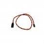 Servo Extension Wire Twisted FUTABA Male to FUTABA Female 1pcs/bag 22AWG L1000mm