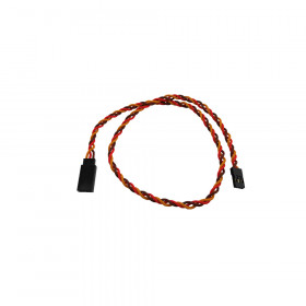 Servo Extension Wire Twisted FUTABA Male to FUTABA Female 1pcs/bag 22AWG L300mm