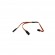 Servo Y-Wire Straight FUTABA  Male to FUTABA Female 26AWG 100+100mm
1pcs/bag