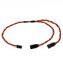 Servo Y-Wire Twisted FUTABA Male to FUTABA  Female 22AWG300+300mm
1pcs/bag