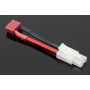 Tamiya Male to T-Plug Female 14AWG Silicone Wire L100mm 
1pcs/bag (1pcs)