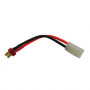 Tamiya Female to T-Plug Male 14AWG Silicone Wire L100mm

1pcs/bag (1pcs)