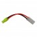 Mini Tamiya Female to Mini Tamiya Male 20AWG Silicone Wire L100mm

1pcs/bag (1pcs)