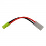 Mini Tamiya Female to Mini Tamiya Male 20AWG Silicone Wire L100mm

1pcs/bag (1pcs)