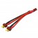 T Plug Y Harness
16AWG Silicone Wire
1F & 2M L100mm

1pcs/bag (1pcs)