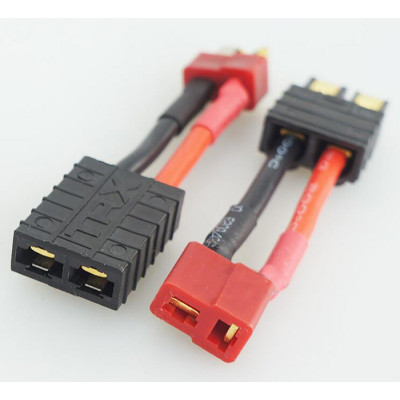 T Plug To Traxxas
 14AWG Silicone Wire
L100mm 

2pcs/bag (2pcs)