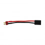 T Plug Male to Traxxas Female
 14AWG Silicone Wire
L100mm
1pcs/bag (1pcs)
