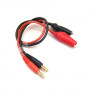 4.0 mm Gold Plated Banana Plug To clip 16AWG Silicone Wire 
L300mm

1pcs/bag (1pcs)