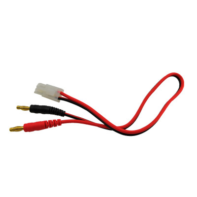 4.0mm Banana Plug To Tamiya Male
18AWG PVC Wire 
L300mm

1pcs/bag (1pcs)