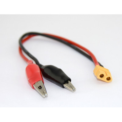XT60 To Clip
18AWG Silicone Wire L150mm

1pcs/bag (1pcs)