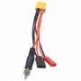 XT60 To JST, FUTABA, Glow Plug  
22AWG Silicone wier L150mm

1pcs/bag (1pcs)