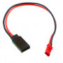 JST Male To FUTABA Female
22AWG Silicone Wire
L100mm
DTC07051A: JST Male to Futaba Female
DTC07051B: JST Female to JR 
1pcs