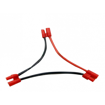4.0mmBanana Plug with Housing connector Three To One 
14AWG Silicone Wire L100mm

1pcs/bag (1pcs)